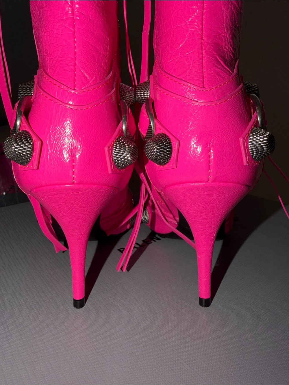 Cagole leather ankle boots - Picture 6 of 8